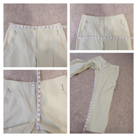 Vanilla Gingham Pants - Picture 4 of 4
